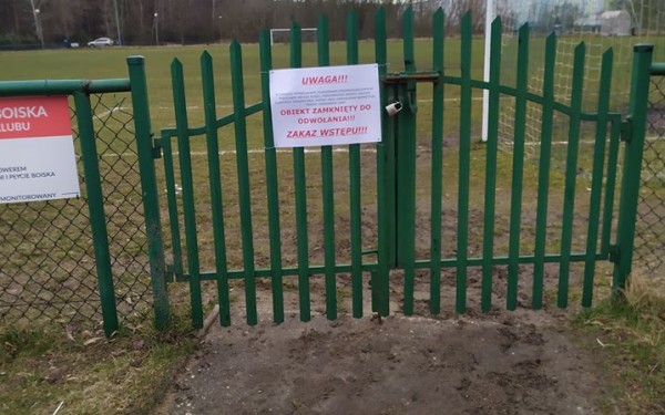 ZAJĘCIA ZAWIESZONE, OBIEKT ZAMKNIĘTY!!!