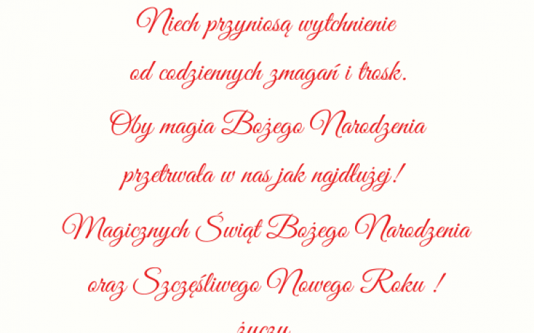 Wesołych Świąt